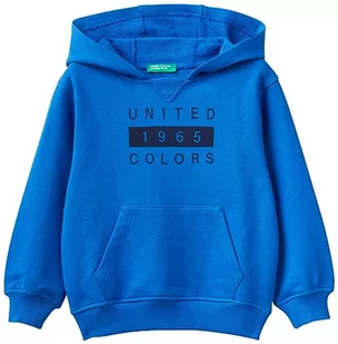 United Colors of Benetton Bluza z kapturem dla dzieci i chłopców, Bluette 36u, 24 miesi?cy - Bluzy i sweterki niemowlęce - miniaturka - grafika 1