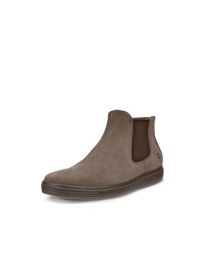 ECCO Damskie klasyczne tenisówki W Botki, Dark Clay, 38 EU, Ciemna glina, 38 EU