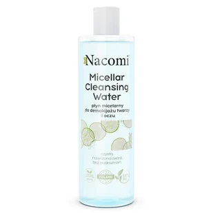 NACOMI Micellar Cleansing Water płyn micelarny do demakijażu twarzy i oczu łagodzący 400ml - Płyny micelarne - miniaturka - grafika 1