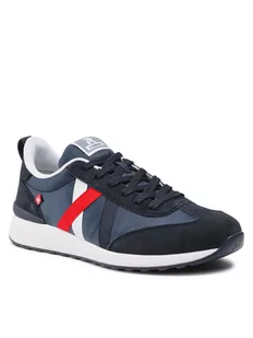 Rieker Sneakersy 07603-14 Granatowy - Sneakersy męskie - miniaturka - grafika 1