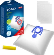 Worki do odkurzaczy - 12x Worki do odkurzacza ZELMER Odyssey Meteor 2 Antek ELF 2 3 Clarris Cobra - miniaturka - grafika 1