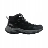 Buty trekkingowe damskie - Damskie buty na wędrówki Jack Wolfskin VOJO TOUR TEXAPORE MID W Phantom - 38 - miniaturka - grafika 1