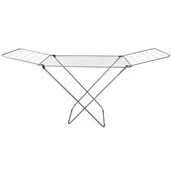 Suszarki na ubrania - Suszarka balkonowa Sellen 180 x 50 cm szary - miniaturka - grafika 1