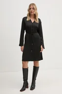 Sukienki - Calvin Klein sukienka kolor czarny mini prosta K20K207996 - miniaturka - grafika 1