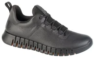 Buty trekkingowe męskie - Buty trekkingowe męskie Ecco Ecco Gruuv M Lea GTX 525224-01001 Czarne 39 - miniaturka - grafika 1