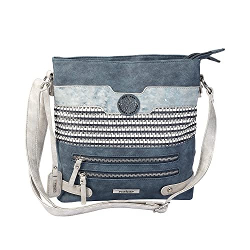 Rieker Cherish damska torba kurierska, Niebieski (Baltik/Navy-ice), 280x60x280 cm (B x H x T)
