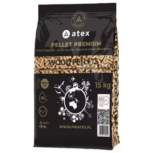 Pellet drzewny Atex ENplus A1 - Materiały opałowe - miniaturka - grafika 1