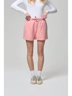 Spodenki damskie - Bench Szorty dresowe "Phoebe" w kolorze koralowym - miniaturka - grafika 1