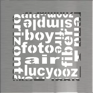 Parkanex kominkowa Abc szlifowana 17x17 wentylacyjna - Kratki wentylacyjne - miniaturka - grafika 1