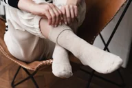 Skarpetki damskie - Skarpetki 093-036 Jasny Beż (Rozmiar 35/37) - miniaturka - grafika 1