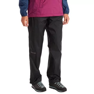 Spodnie sportowe damskie - Damskie spodnie przeciwdeszczowe Marmot PreCip® Eco Full Zip Pant black - S - grafika 1