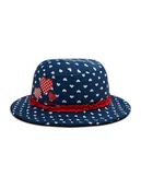 Czapki dla dzieci - Playshoes Kapelusz 461247 M Granatowy - miniaturka - grafika 1