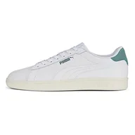 Sneakersy męskie - PUMA Męskie sneakersy Smash 3,0 l, biało-adriatyk - kość słoniowa, rozmiar 9,5 - miniaturka - grafika 1