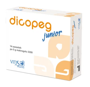 Vitis Pharma DICOPEG JUNIOR 5G 14 saszetek 3090721 - Układ pokarmowy - miniaturka - grafika 1