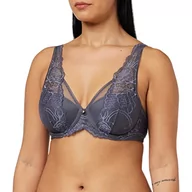 Biustonosze - Triumph Wild Peony Florale WP Biustonosz formowany Kobiety , Pebble Grey , 70B - miniaturka - grafika 1