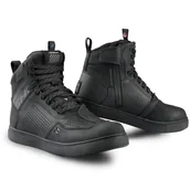 Buty motocyklowe - SHIMA REBEL 2.0 buty motocyklowe damskie wodoodporne skórzane zatwierdzone trampki ochronne kostki z bocznym zamkiem błyskawicznym antypoślizgowa podeszwa do koszykówki letnie buty szlakowe (kobiety, - miniaturka - grafika 1