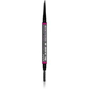 NYX Blade & Shade Kredka do brwi, Grey - Akcesoria i kosmetyki do stylizacji brwi - miniaturka - grafika 1