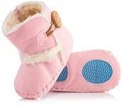 Buty dla dziewczynek - Kozaczki buciki niemowlęce, ocieplane - r.19/20 - miniaturka - grafika 1