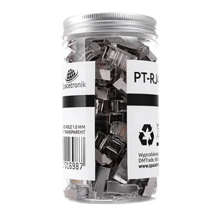 Wtyk RJ45 przelotowy kat5e FTP PT-RJ455FT-0 100szt - Pozostałe akcesoria sieciowe - miniaturka - grafika 5