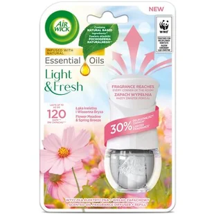 Air Wick Essential Oils wtyczka elektryczna i wkład Łąka Kwietna i Wiosenna Bryza 19ml - Odświeżacze powietrza - miniaturka - grafika 1