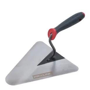 PROLINE Kielnia trójkątna stalowa 180mm rączka dwuskładnikowa 61582 PX61582 - Inne urządzenia budowlane - miniaturka - grafika 1