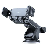 Uchwyty samochodowe do telefonów - Joyroom Uchwyt Samochodowy Joyroom JR-ZS283 Dashboard Car Mount Black - miniaturka - grafika 1