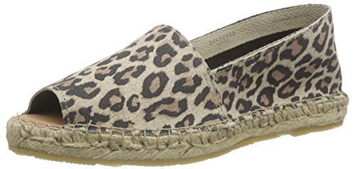 SELECTED FEMME Damskie espadryle Sfkamilla Peeptoe, beżowy - beż piasek - 40 EU