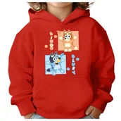 Bluzy dla dziewczynek - BLUZA DZIECIĘCA BLUEY BLUE 122-128 DLA DZIEWCZYNKI CHŁOPCA PREZENT - miniaturka - grafika 1