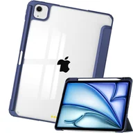 Etui do tabletów - Etui Bizon Case Tab Clear Matt do iPad Air 13" 2024, granatowe - miniaturka - grafika 1