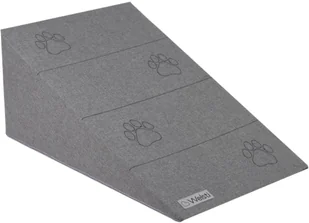 Rampa dla psa 40 cm ciemna szara w łapki - Pozostałe akcesoria dla psów - miniaturka - grafika 1