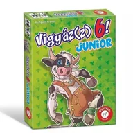 Gry karciane - Uważaj na 6 Junior - gra karciana w języku węgierskim - miniaturka - grafika 1