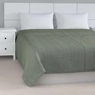 Narzuty - Dekoria Narzuta pikowana w pasy czarno-biała pepitka szer.260 × dł.210 cm Black & White 500-142-77 - miniaturka - grafika 1