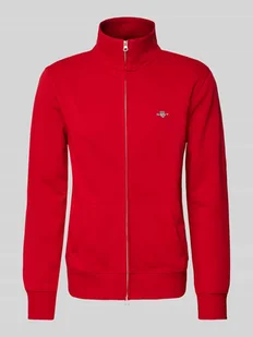 Bluza rozpinana o kroju regular fit z wyhaftowanym logo model ‘SGIELD’ - Koszulki męskie - miniaturka - grafika 1