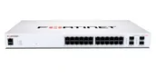 Pozostałe akcesoria sieciowe - Fortinet FS-124F-POE łącza sieciowe Gigabit Ethernet (10/100/1000) Obsługa PoE 1U Biały FS-124F-POE FS-124F-POE - miniaturka - grafika 1