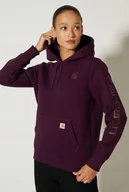 Bluzy damskie - Bluza Carhartt Midweight Logo Sleeve Graphic - miniaturka - grafika 1