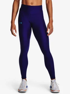 Legginsy damskie Under Armour  Mesh Panel Leg-BLU L - Spodnie sportowe damskie - miniaturka - grafika 1