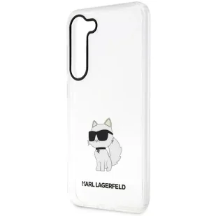 Etui ochronne na telefon Karl Lagerfeld KLHCS23MHNCHTCT do Samsung Galaxy S23+ Plus S916 transparent hardcase Ikonik Choupette - Etui i futerały do telefonów - miniaturka - grafika 6