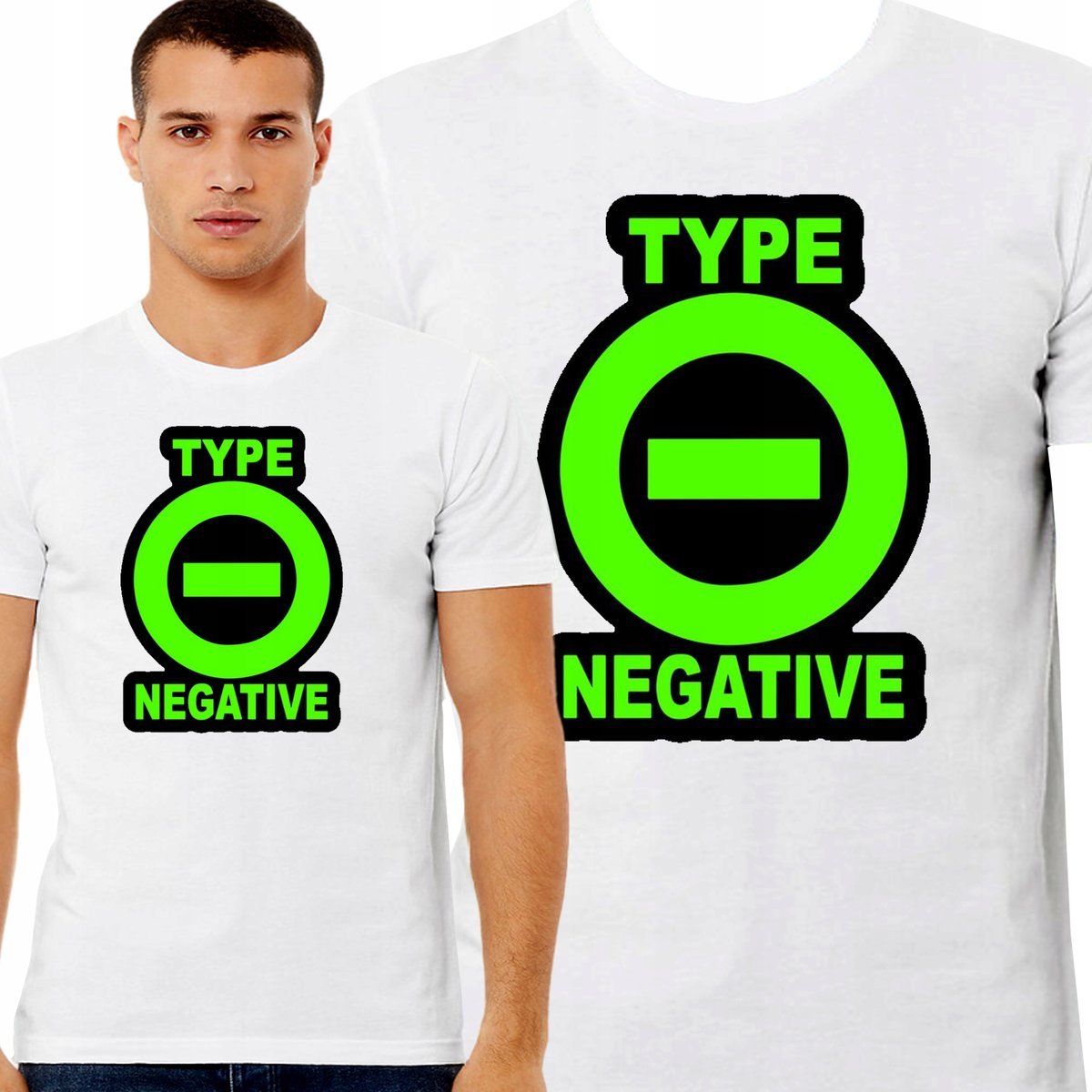 KOSZULKA TYPE O NEGATIVE JAKOŚĆ T-SHIRT BAWEŁNA METAL GOTHIC L 3382