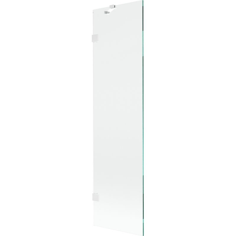 Mexen Lunar parawan nawannowy 1-skrzydłowy 50 x 150 cm, transparent, biały - 897-050-000-20-00