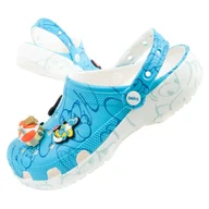 Buty dla dziewczynek - Klapki sandały chodaki damskie Crocs Smurfs Smerfy - miniaturka - grafika 1