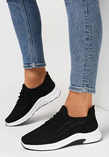 Czarne Buty Sportowe Salmerus - Moda i Uroda OUTLET - miniaturka - grafika 1