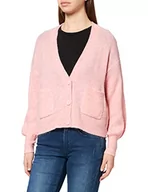 Kurtki damskie - ICHI Damska kurtka z dzianiny, 142307/Cameo Pink, M - miniaturka - grafika 1