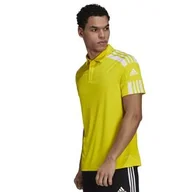 Koszulki męskie - Adidas, Koszulka męska, Polo SQUADRA 21 GP6428, żółty, rozmiar XXL - miniaturka - grafika 1