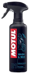 Środek czyszcząco-ochronny Motul E1 Wash & Wax 0,4L - Chemia warsztatowa - miniaturka - grafika 1