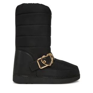 Śniegowce LOVE MOSCHINO JA24442G0NISK00B Czarny - Śniegowce damskie - miniaturka - grafika 1