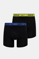 Majtki męskie - Nike bokserki 2-pack męskie kolor czarny 0000KE1086 - miniaturka - grafika 1
