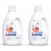 Środki do prania - Lovela Baby hipoalergiczne mleczko do prania ubranek niemowlęcych i dziecięcych do bieli Zestaw 2 x 1.45 l - miniaturka - grafika 1