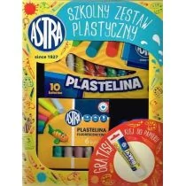 Astra Szkolny zestaw plastyczny klej gratis - Przybory szkolne - miniaturka - grafika 1