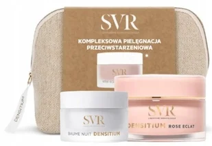 Svr Densitium Rose Eclat promocyjny zestaw -  krem rewitalizujący przywracający blask skórze 50 ml + przeciwstarzeniowy balsam na noc 13 ml + kosmetyczka - Zestawy kosmetyków damskich - miniaturka - grafika 1