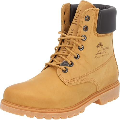 Panama Jack Panama 03 Wool Classics męskie kozaki z ciepłą podszewką, Żółty vintage, 41 EU
